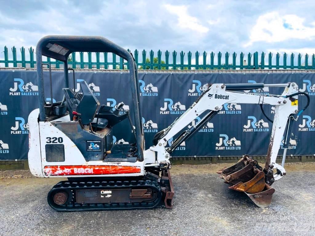 Bobcat 320 حفارات صغيرة أقل من 7 طن (حفارات صغيرة)