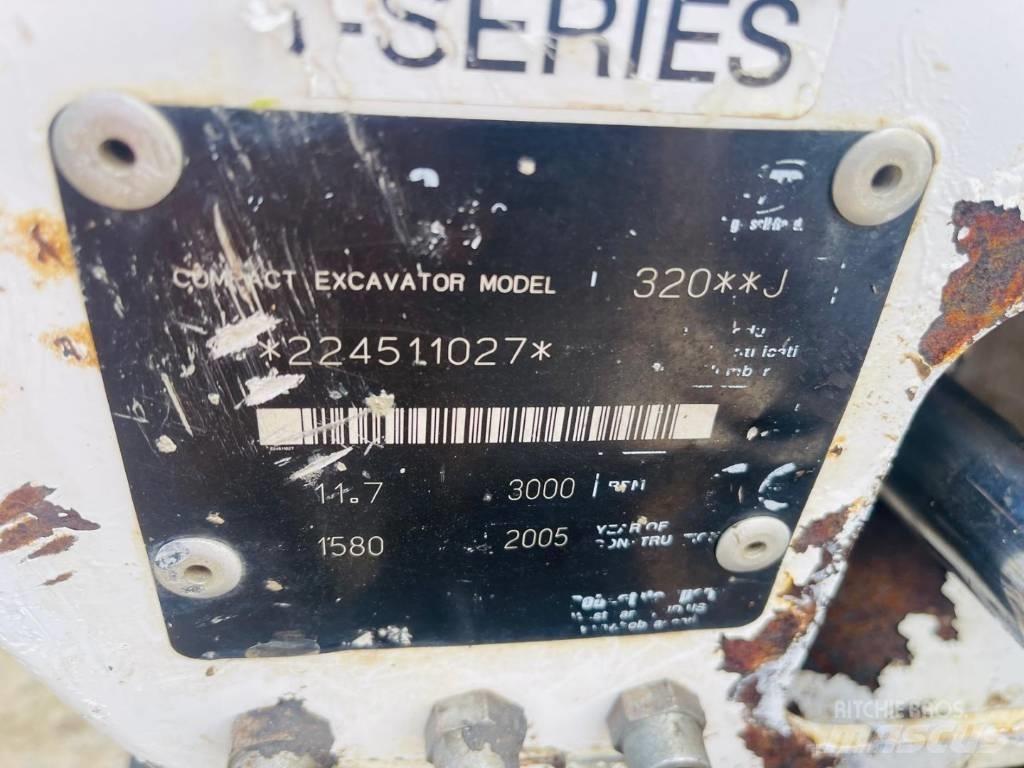 Bobcat 320 حفارات صغيرة أقل من 7 طن (حفارات صغيرة)