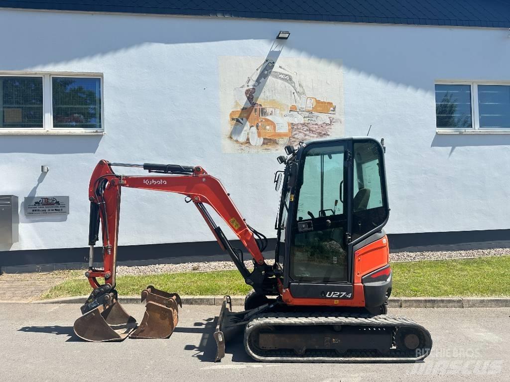 Kubota U 27-4 حفارات صغيرة أقل من 7 طن (حفارات صغيرة)