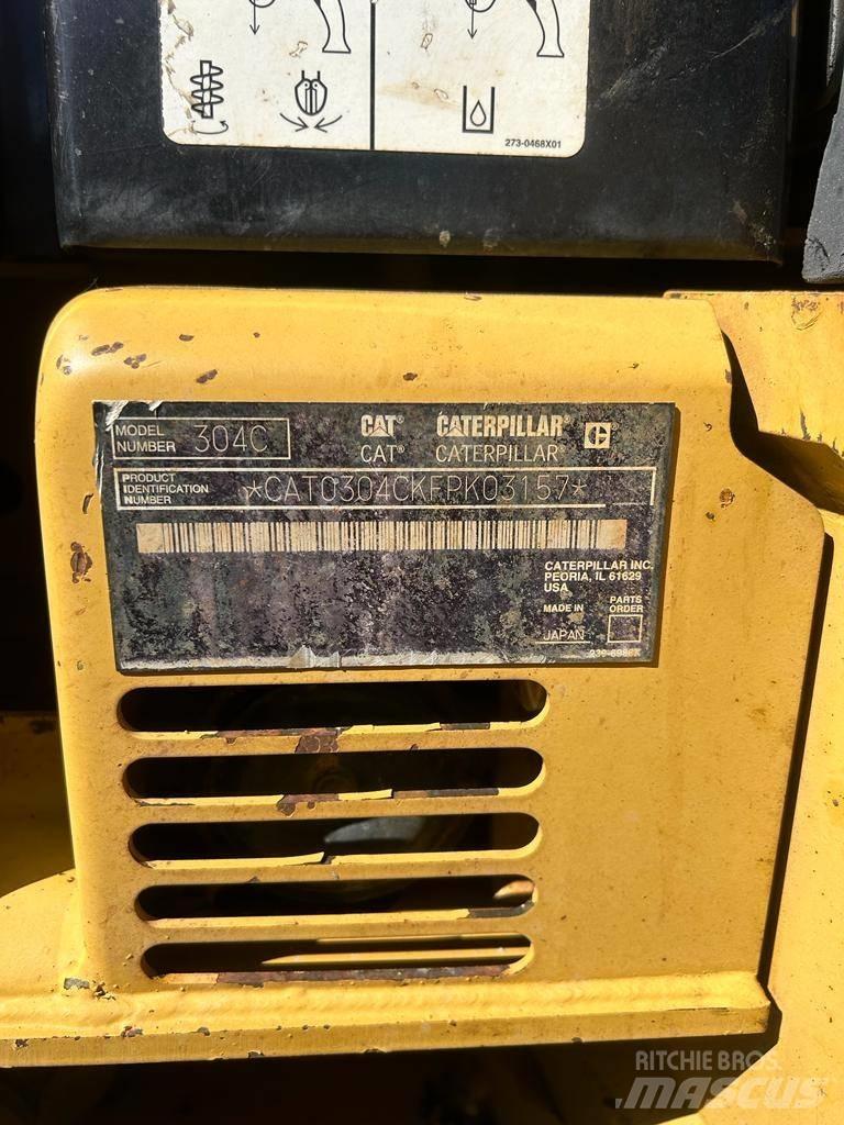 CAT 304 C CR حفارات صغيرة أقل من 7 طن (حفارات صغيرة)