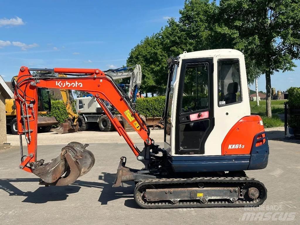 Kubota KX61-3 حفارات صغيرة أقل من 7 طن (حفارات صغيرة)