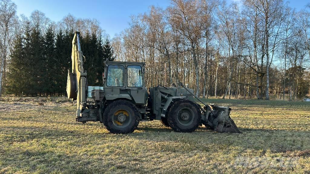 Hydrema 806 لوادر ذات جرافات عكسية