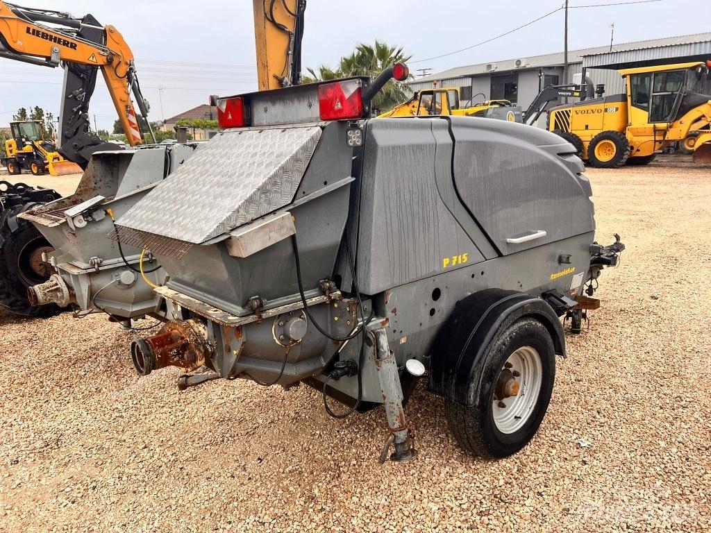 Putzmeister P 715 TD مضخات خرسانة