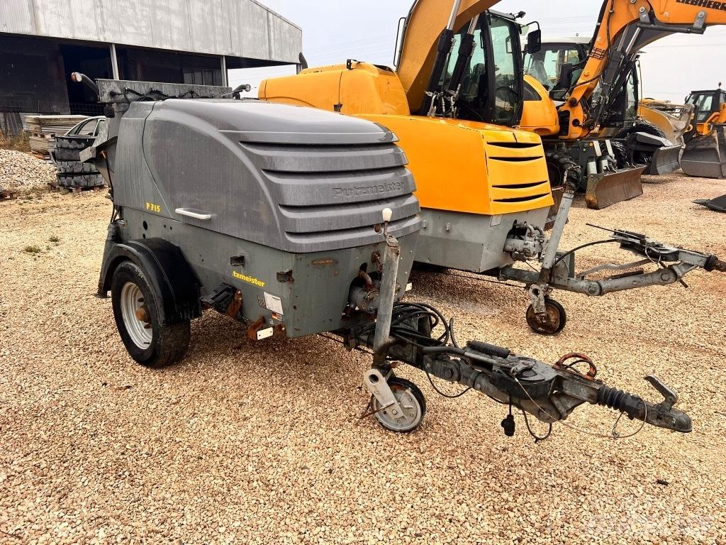 Putzmeister P 715 TD مضخات خرسانة