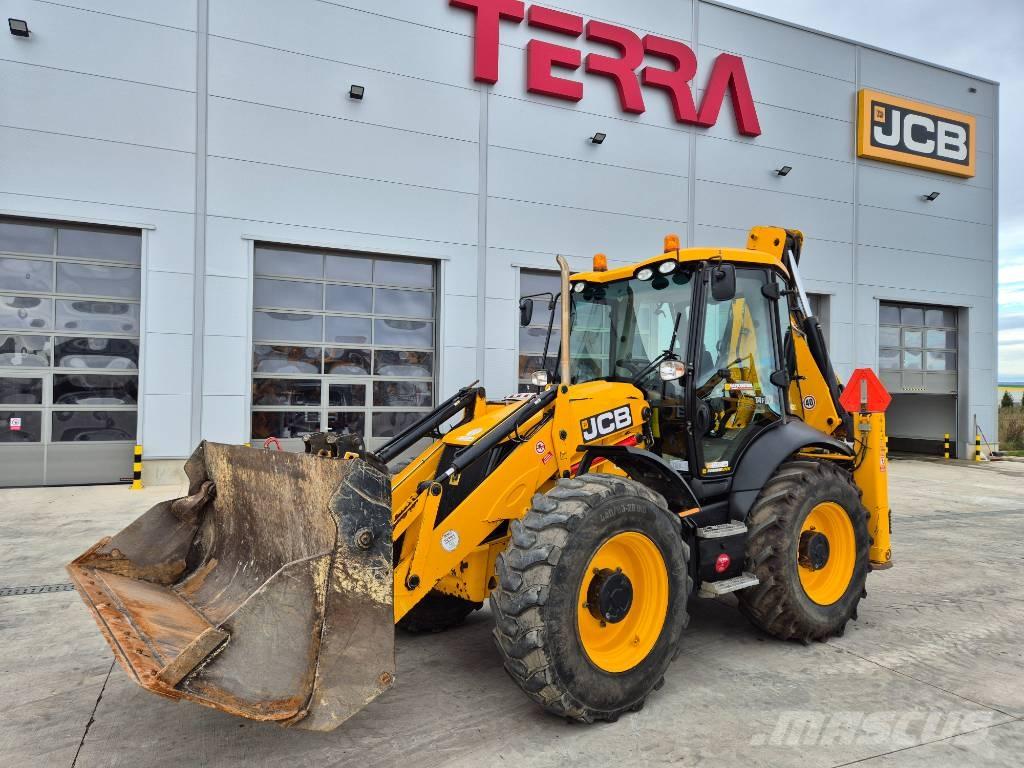 JCB 4CX لوادر ذات جرافات عكسية