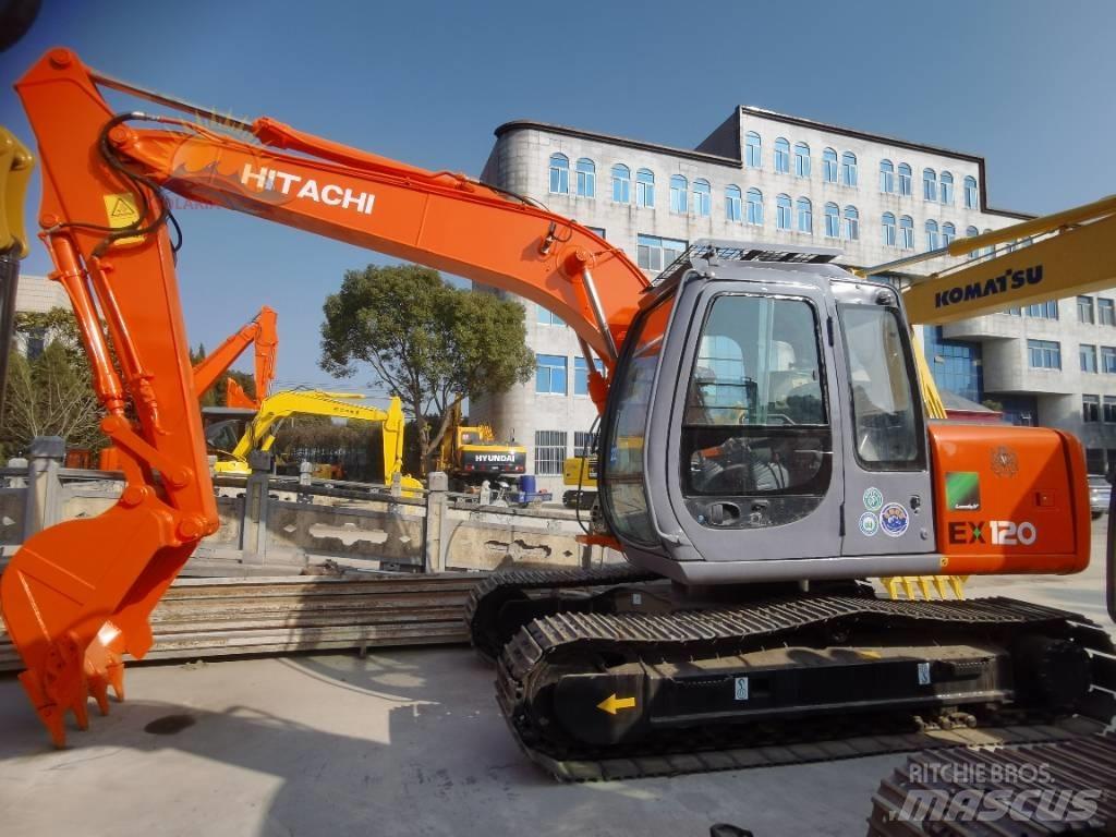 Hitachi EX 120 حفارات زحافة