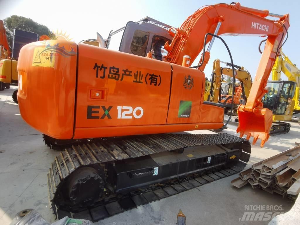 Hitachi EX 120 حفارات زحافة