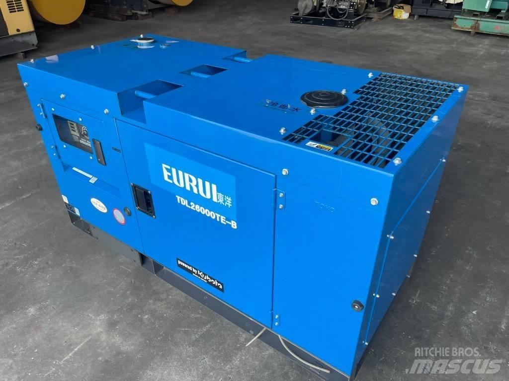 Kubota 20 KVA مولدات ديزل