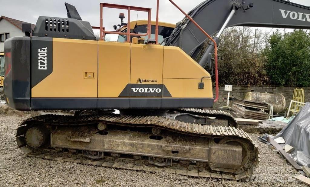 Volvo EC220 EL حفارات زحافة