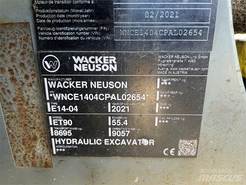 Wacker Neuson ET90 حفارات وسط 7 طن - 12 طن