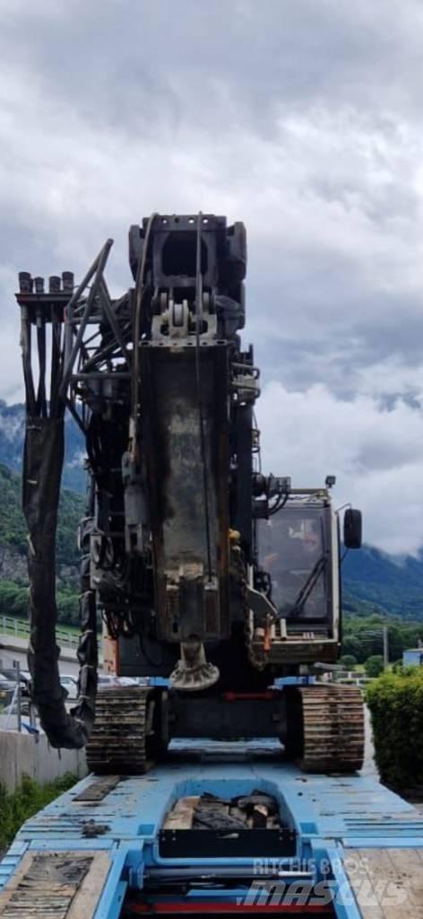 Liebherr LB16 منصات دق خوازيق