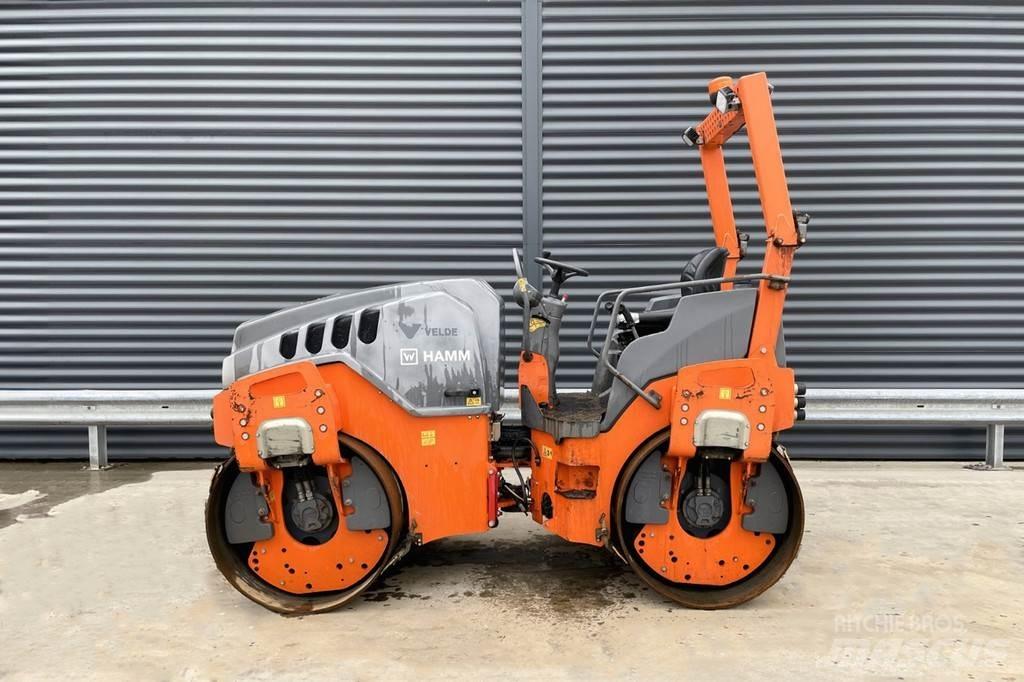 Hamm HD 14 VV مداحل ثنائية الاسطوانة