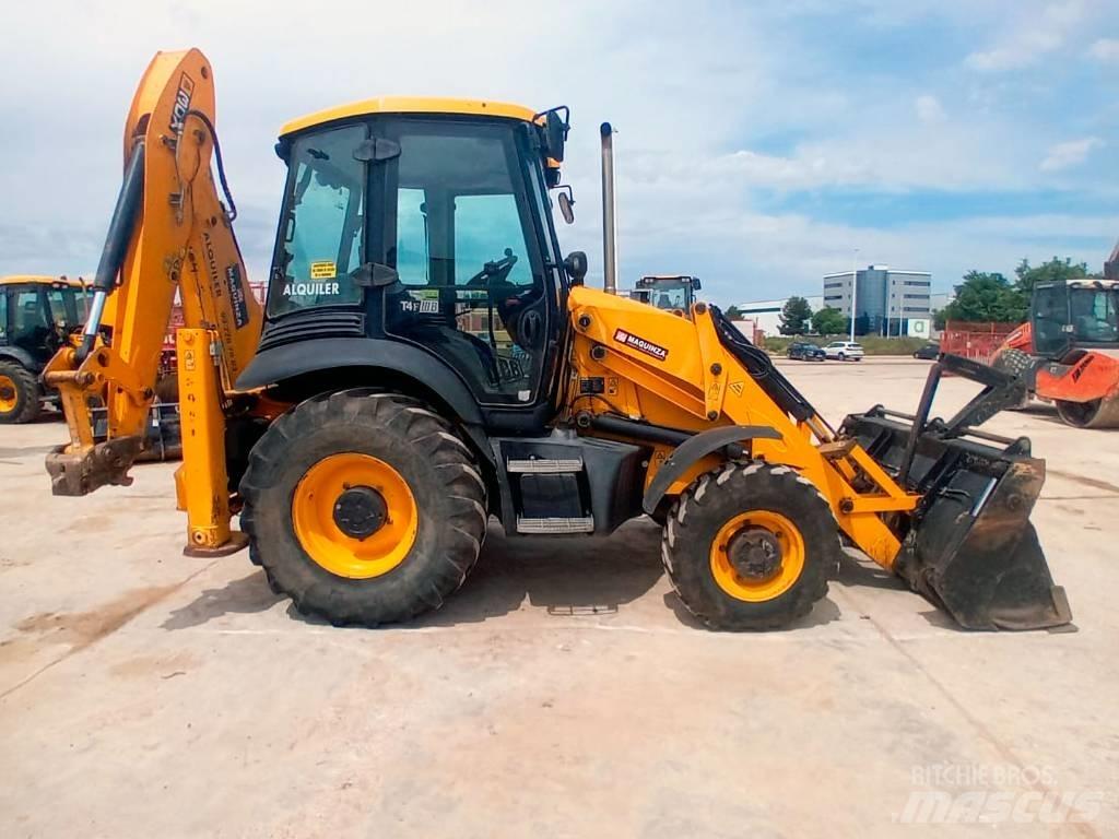 JCB 3 CX 4 T لوادر ذات جرافات عكسية
