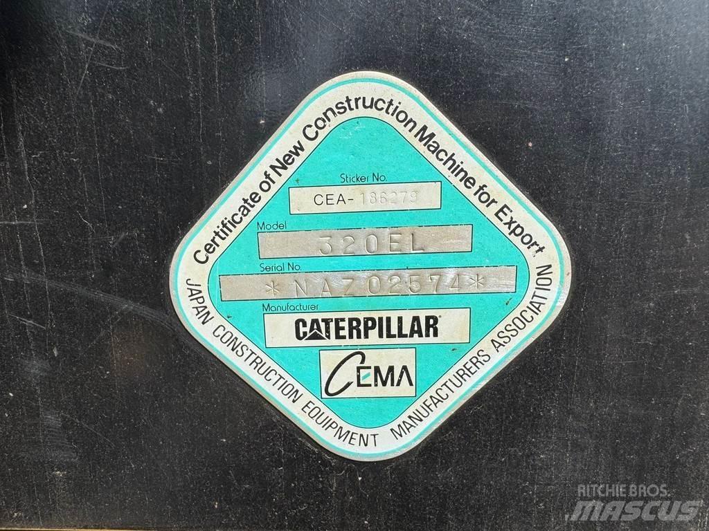 CAT 320E حفارات زحافة
