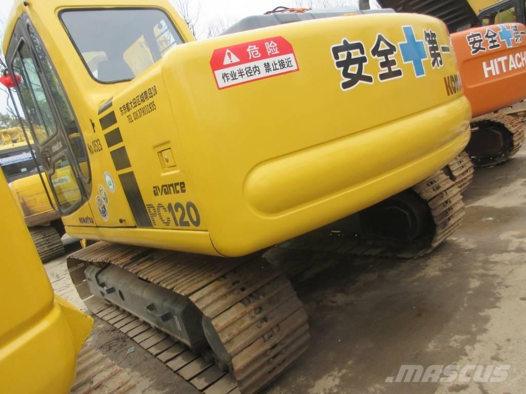Komatsu PC 120 حفارات زحافة