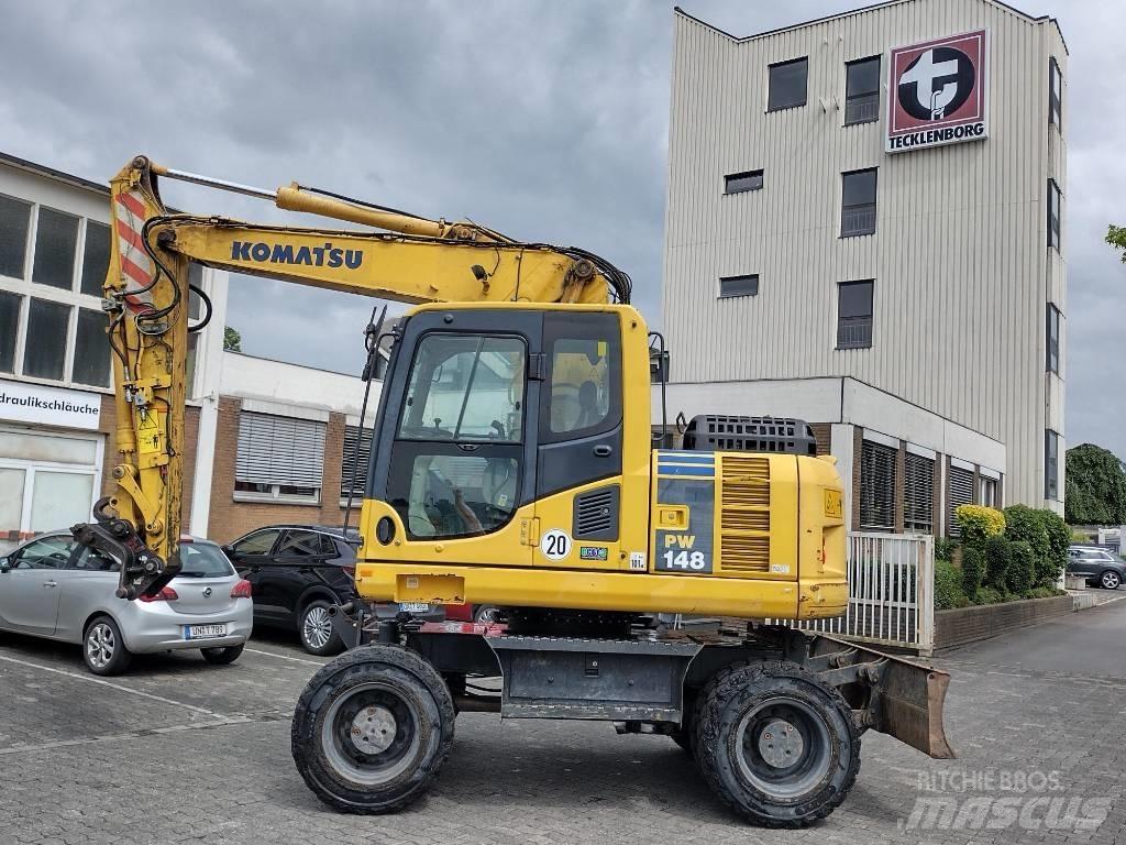 Komatsu PW 148-8 حفارات بعجل
