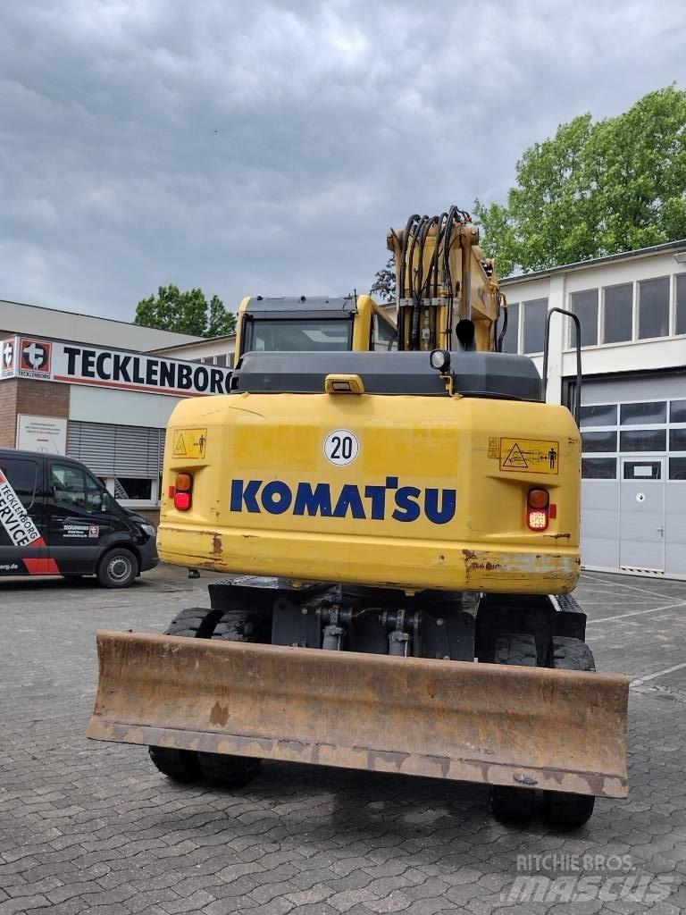 Komatsu PW 148-8 حفارات بعجل