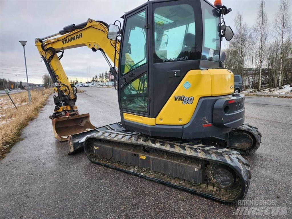 Yanmar VIO 80-1A حفارات وسط 7 طن - 12 طن