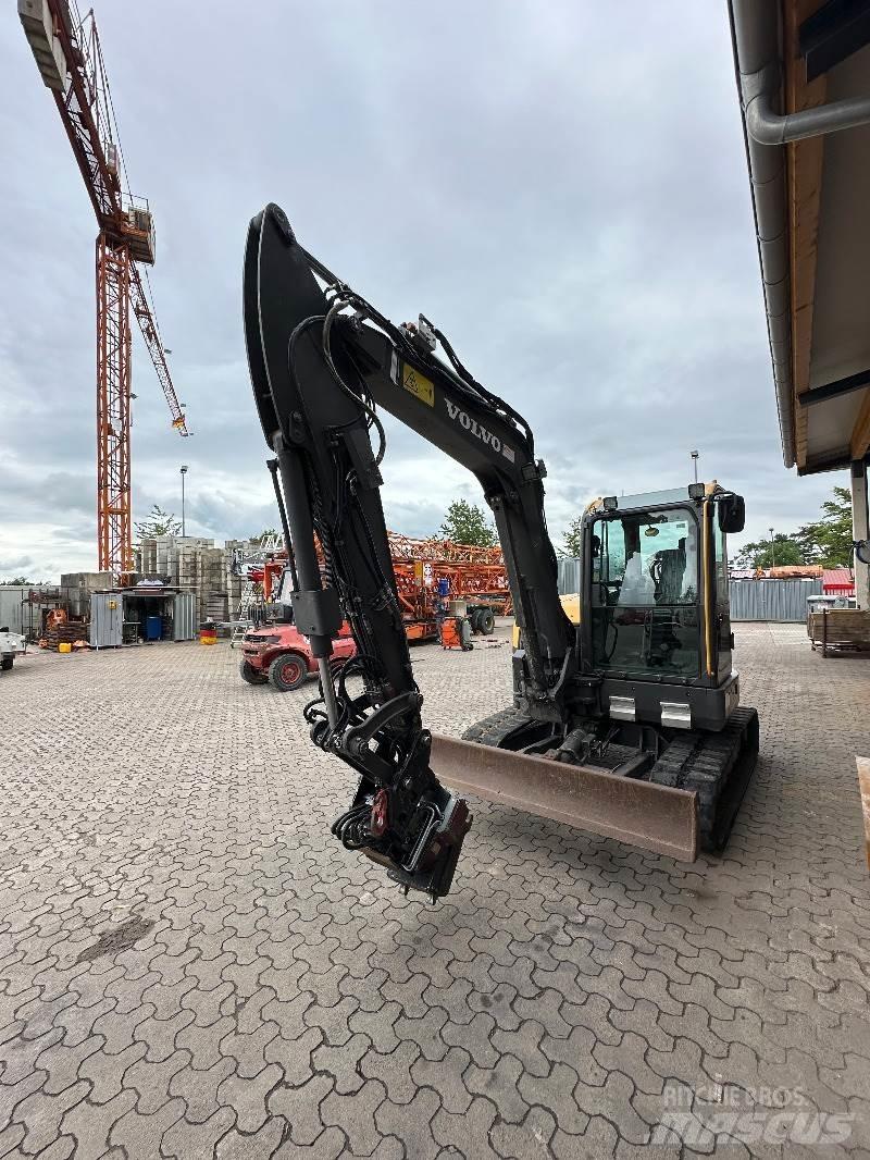 Volvo ECR 58D حفارات صغيرة أقل من 7 طن (حفارات صغيرة)