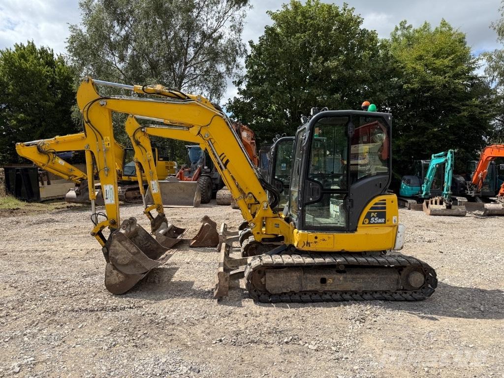 Komatsu PC 55 MR-5 حفارات صغيرة أقل من 7 طن (حفارات صغيرة)