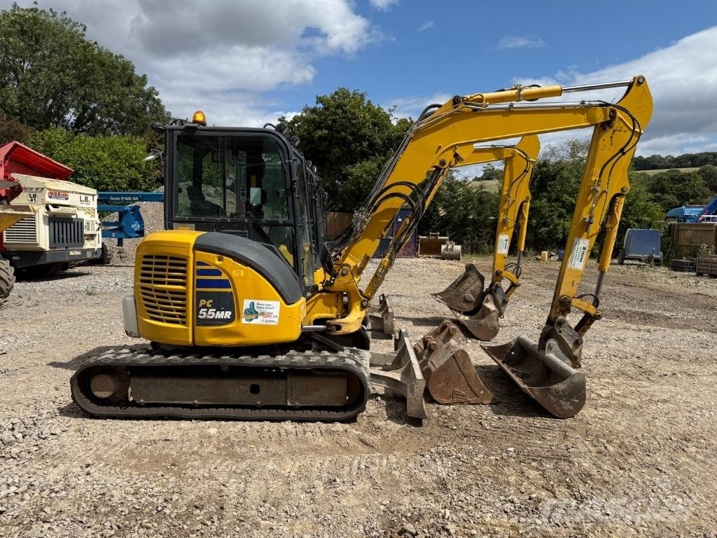 Komatsu PC 55 MR-5 حفارات صغيرة أقل من 7 طن (حفارات صغيرة)