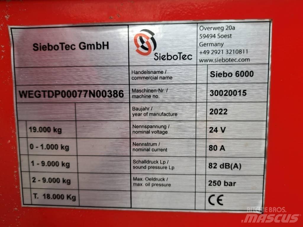 Siebotec Siebo 6000 الطبلة