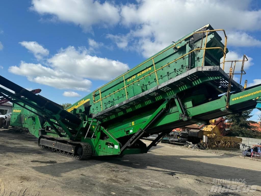 McCloskey S190 أجهزة فحص متنقلة