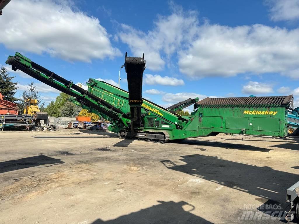 McCloskey S190 أجهزة فحص متنقلة