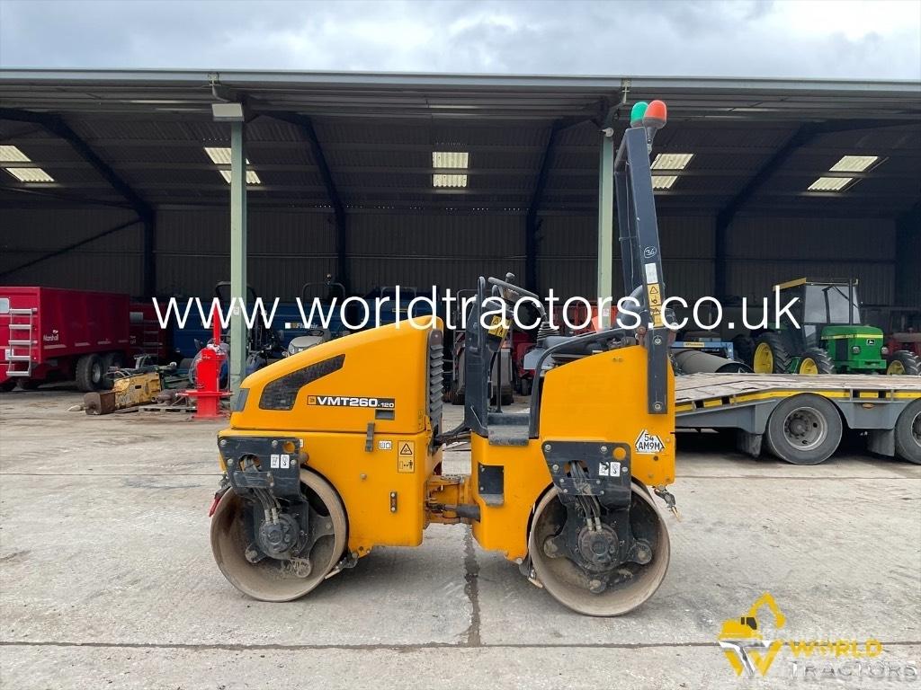 JCB VMT 260-120 مداحل ثنائية الاسطوانة