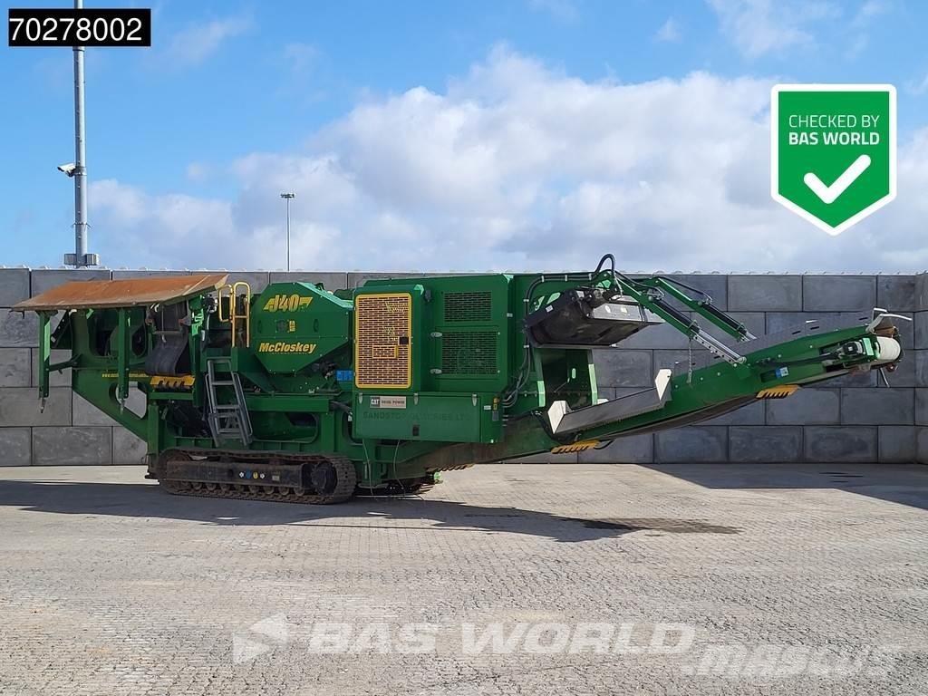 McCloskey J40 V2 الكسارات المتنقلة