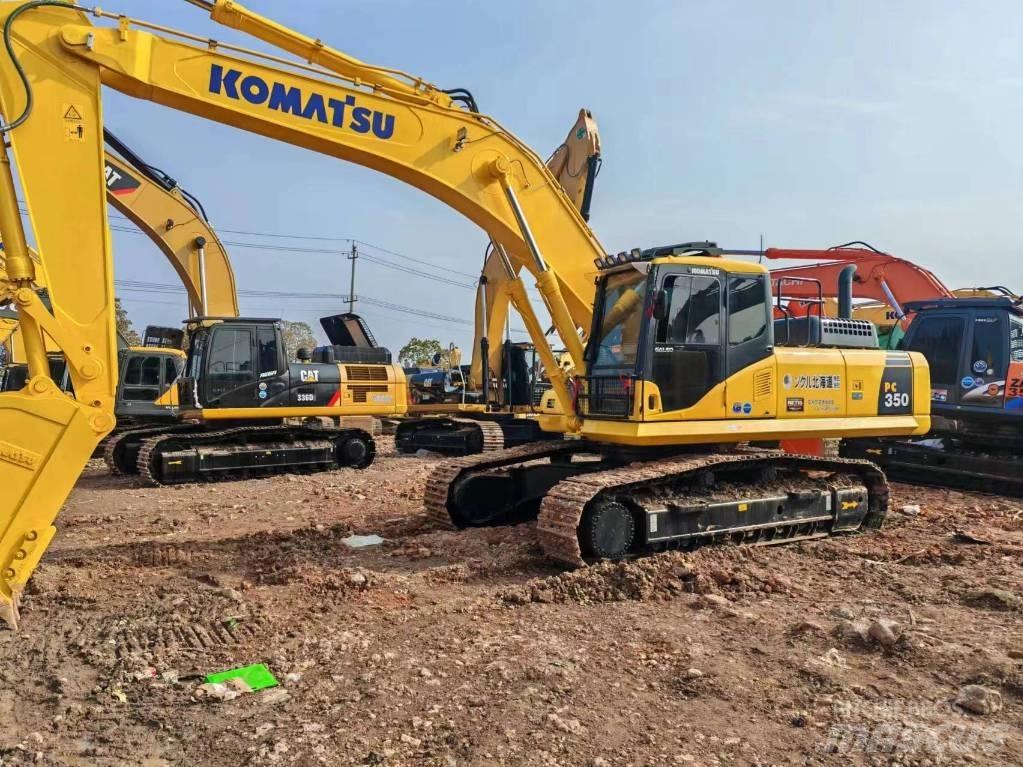 Komatsu PC 350-7 حفارات زحافة