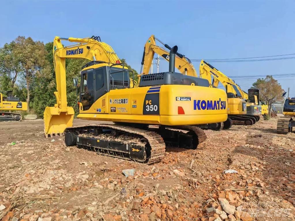 Komatsu PC 350-7 حفارات زحافة