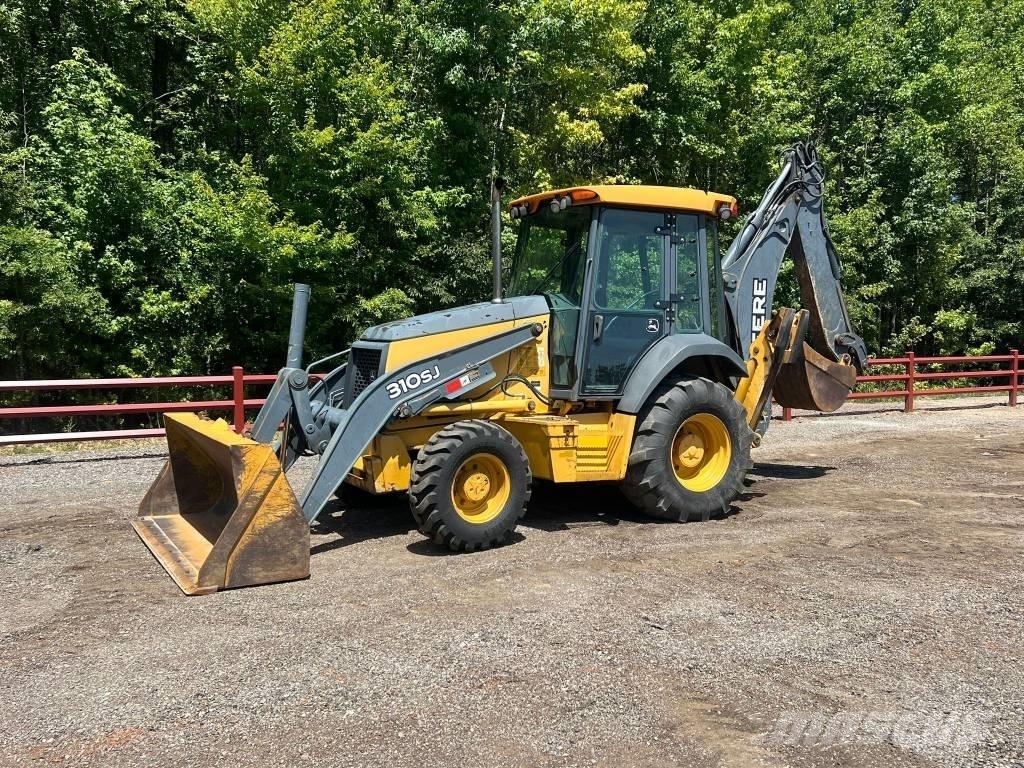 John Deere 310 SJ لوادر ذات جرافات عكسية