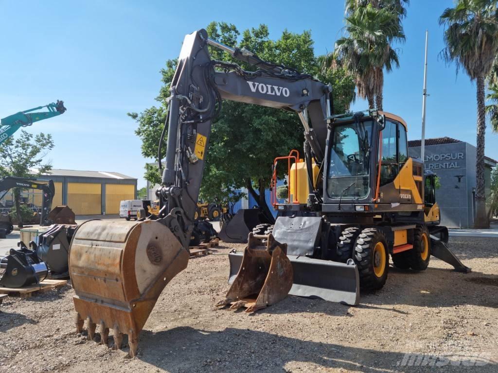 Volvo EWR 150 E حفارات بعجل