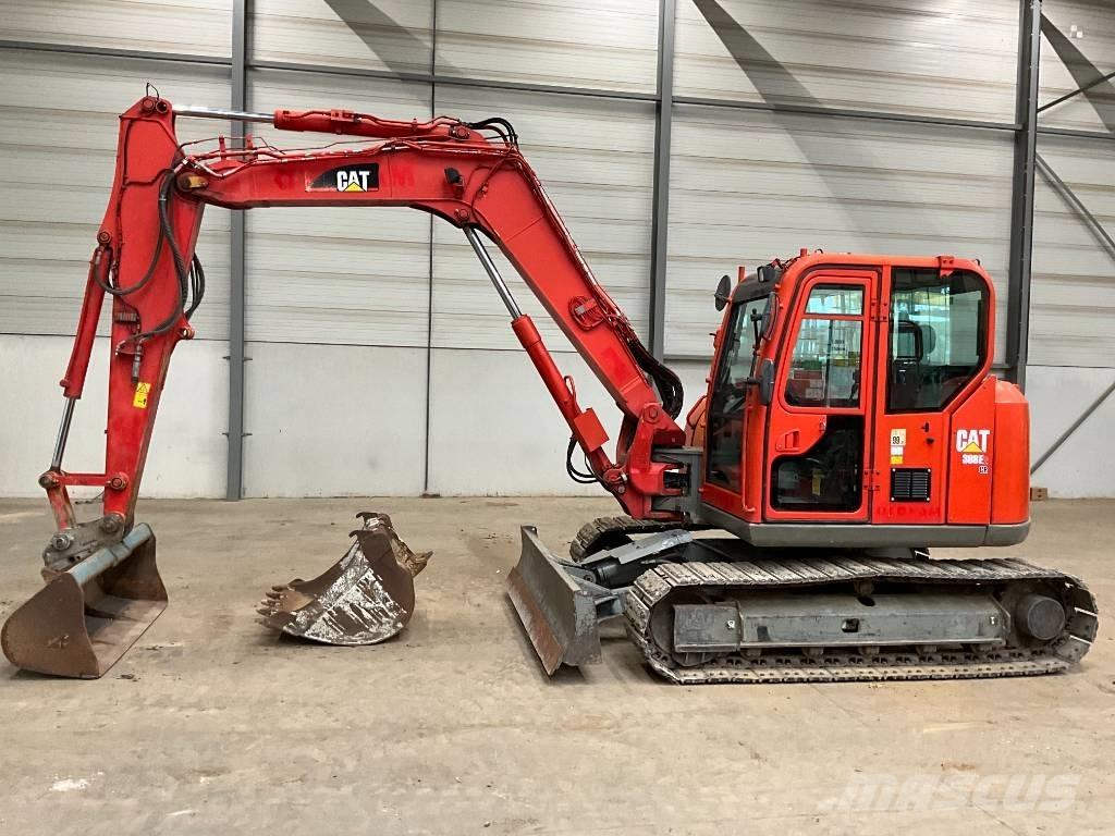 CAT 308 E 2 CR حفارات وسط 7 طن - 12 طن