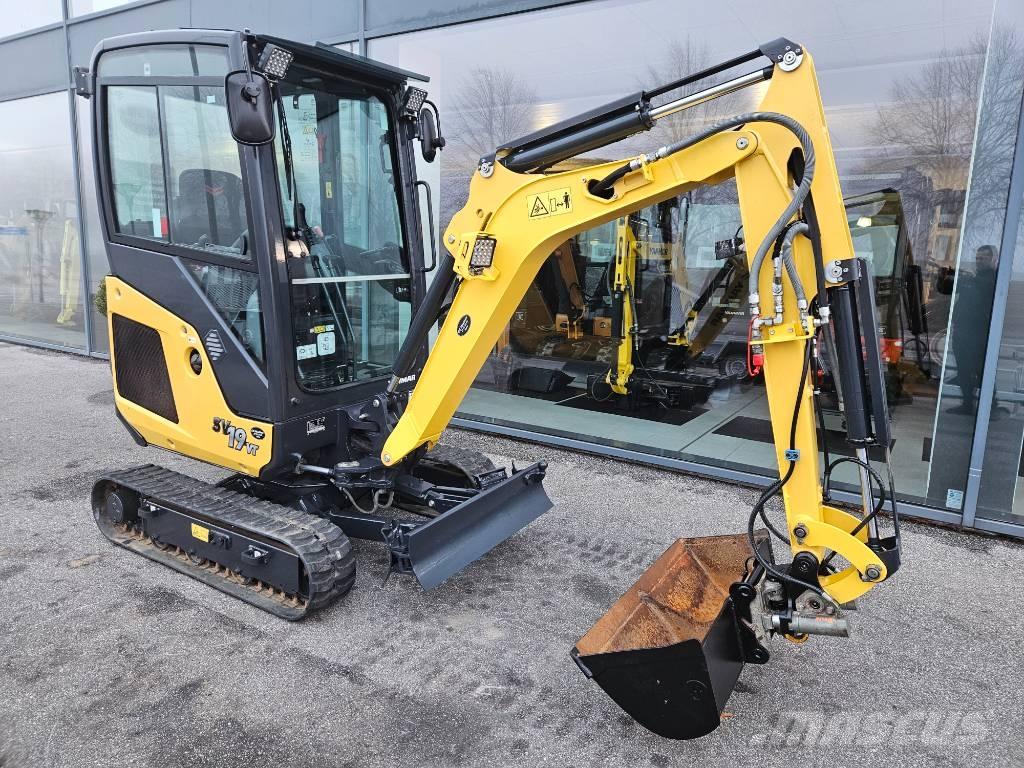 Yanmar SV 19 VT حفارات صغيرة أقل من 7 طن (حفارات صغيرة)