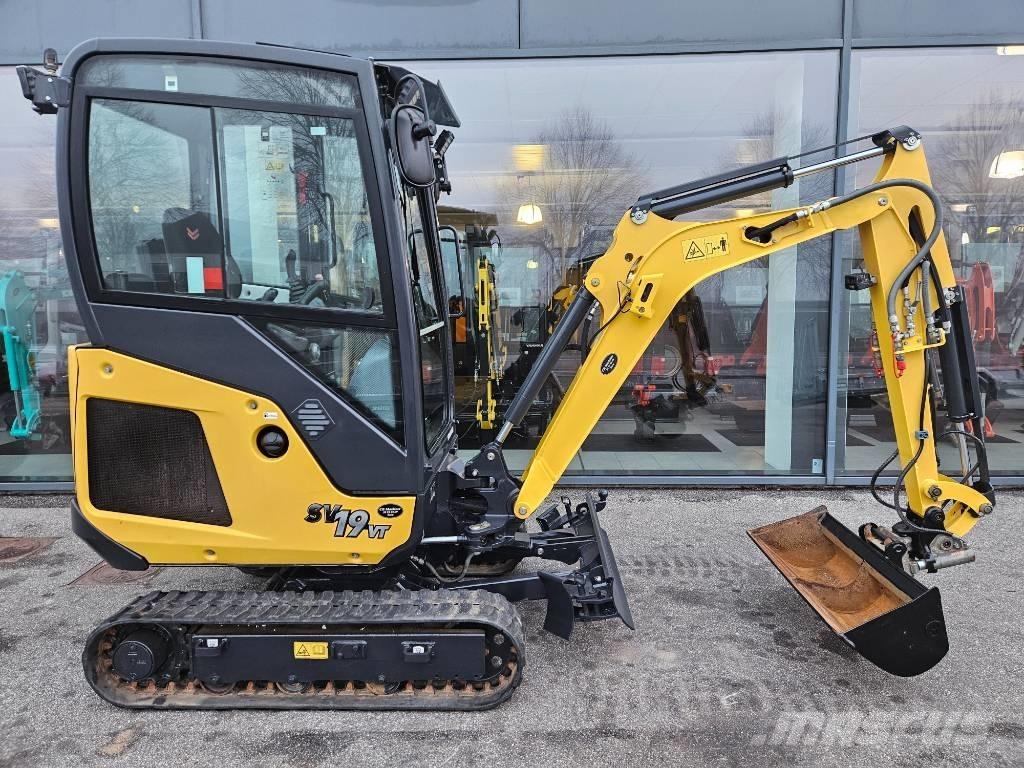Yanmar SV 19 VT حفارات صغيرة أقل من 7 طن (حفارات صغيرة)