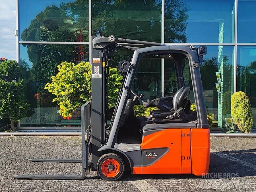 Linde E14-02 شاحنات ذات رافعات شوكية تعمل بالكهرباء