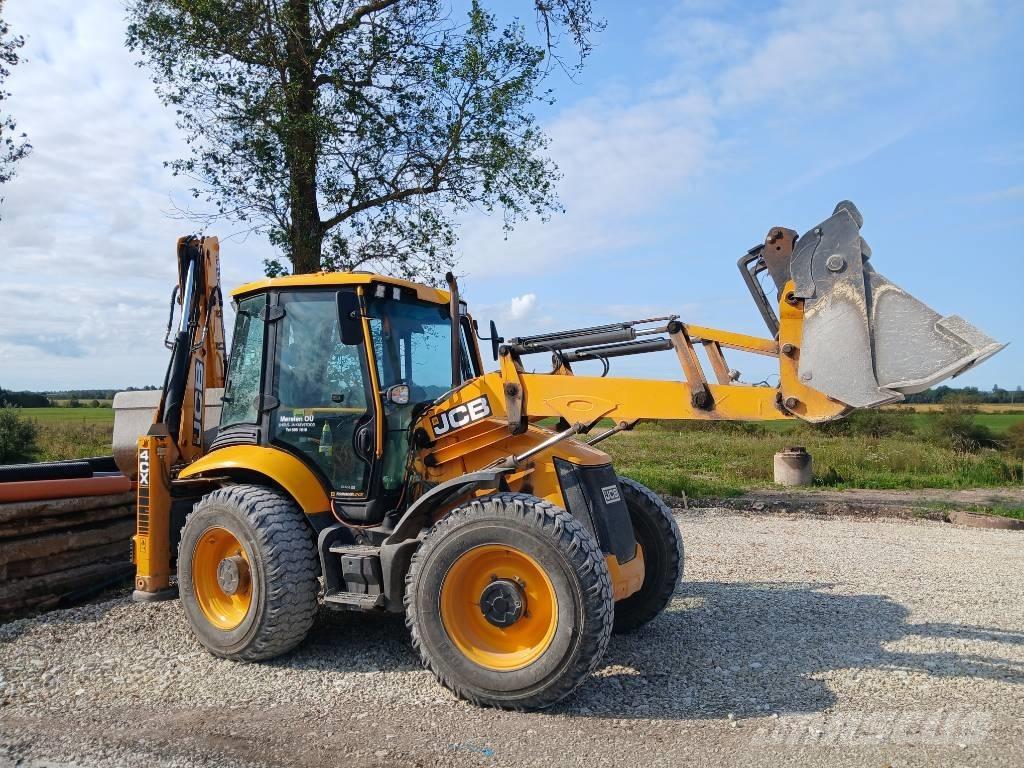 JCB 4 CX لوادر ذات جرافات عكسية