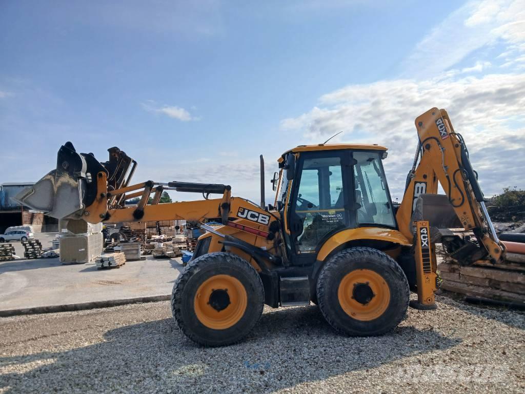 JCB 4 CX لوادر ذات جرافات عكسية