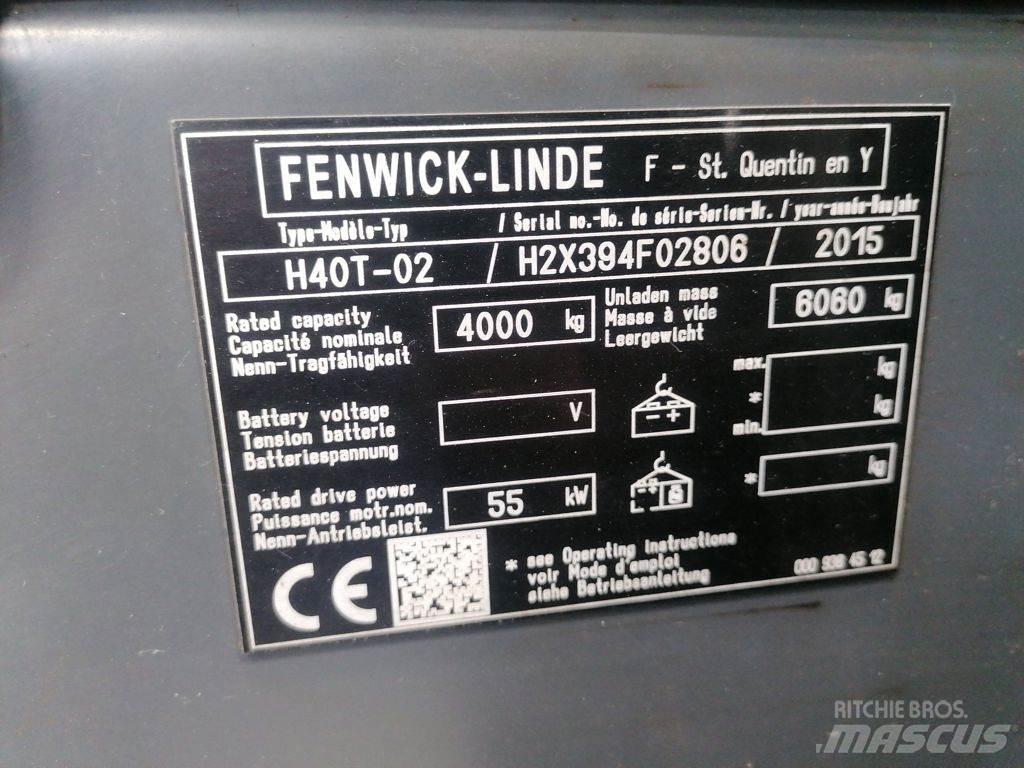 Linde H40T-02 شاحنات LPG