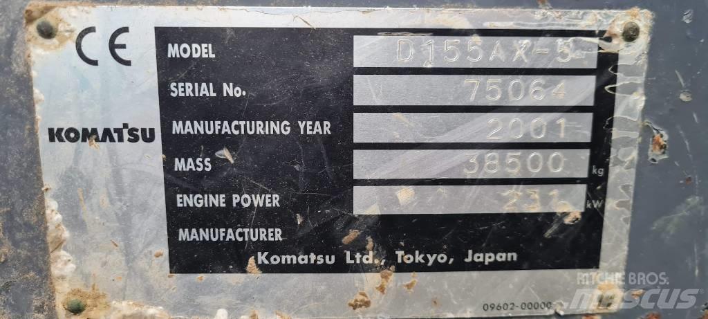 Komatsu D 155 AX-5 بلدوزرات مجنزرة