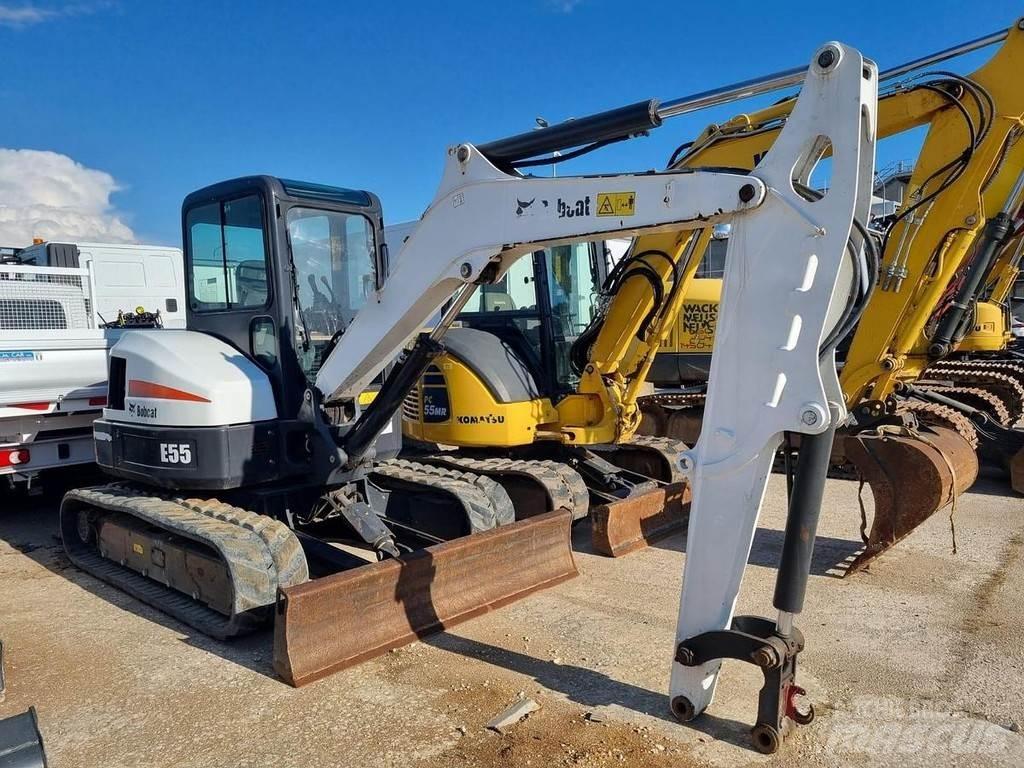 Bobcat E55 حفارات صغيرة أقل من 7 طن (حفارات صغيرة)