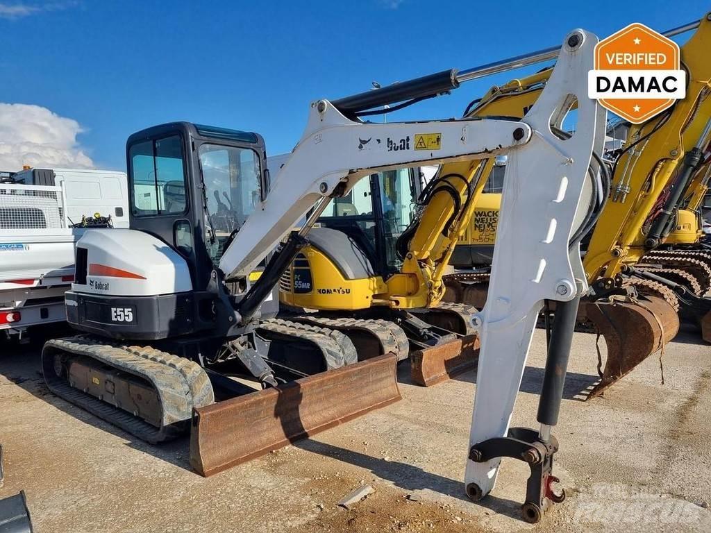 Bobcat E55 حفارات صغيرة أقل من 7 طن (حفارات صغيرة)