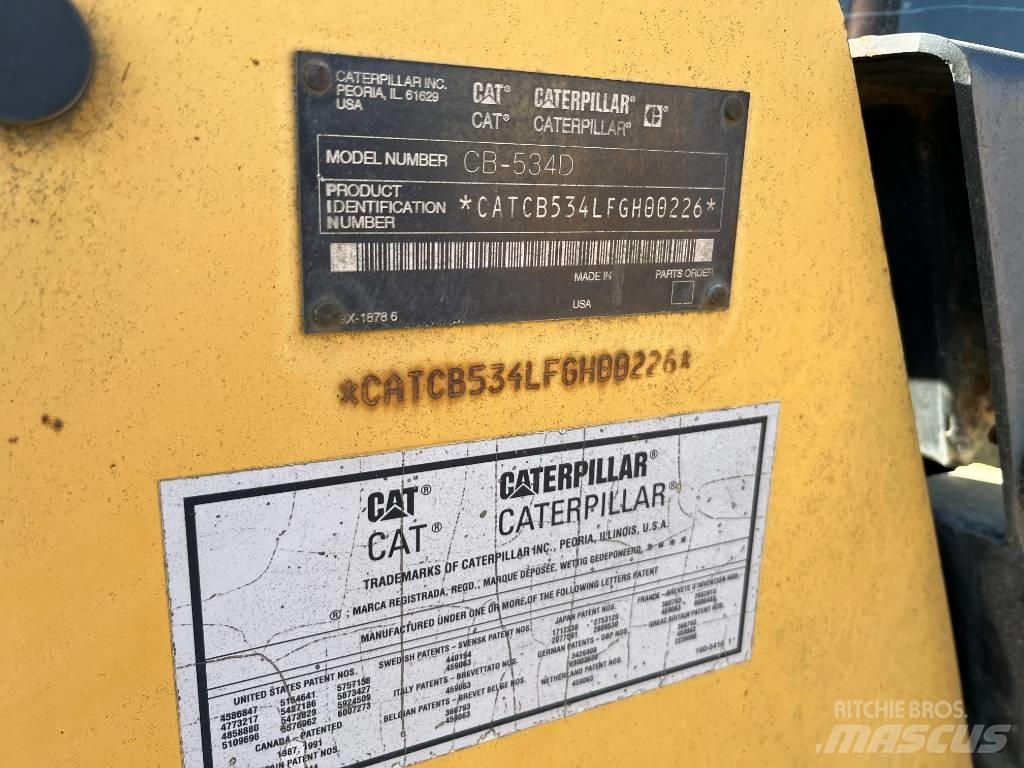 CAT CB 534 D مداحل ثنائية الاسطوانة