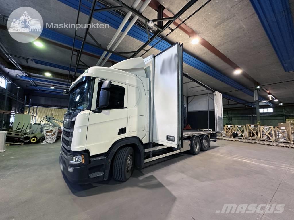 Scania R 450 شاحنات ذات هيكل صندوقي