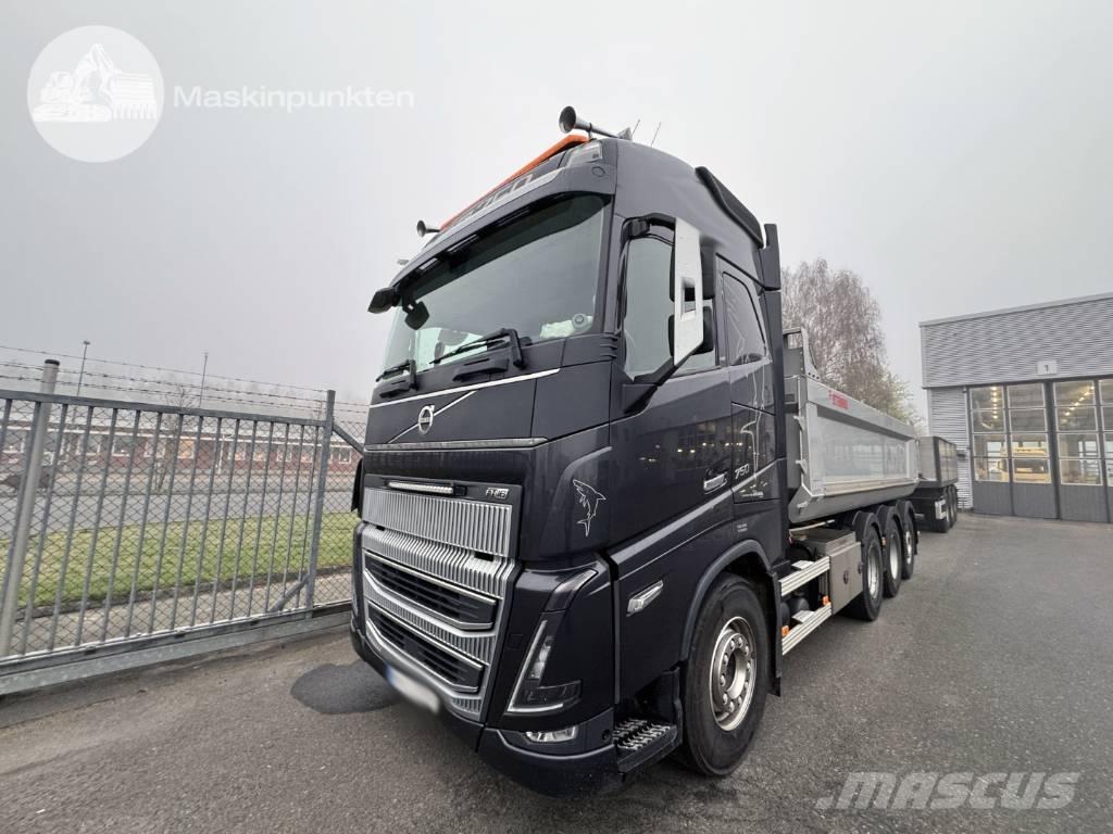 Volvo FH 16 750 شاحنات قلابة