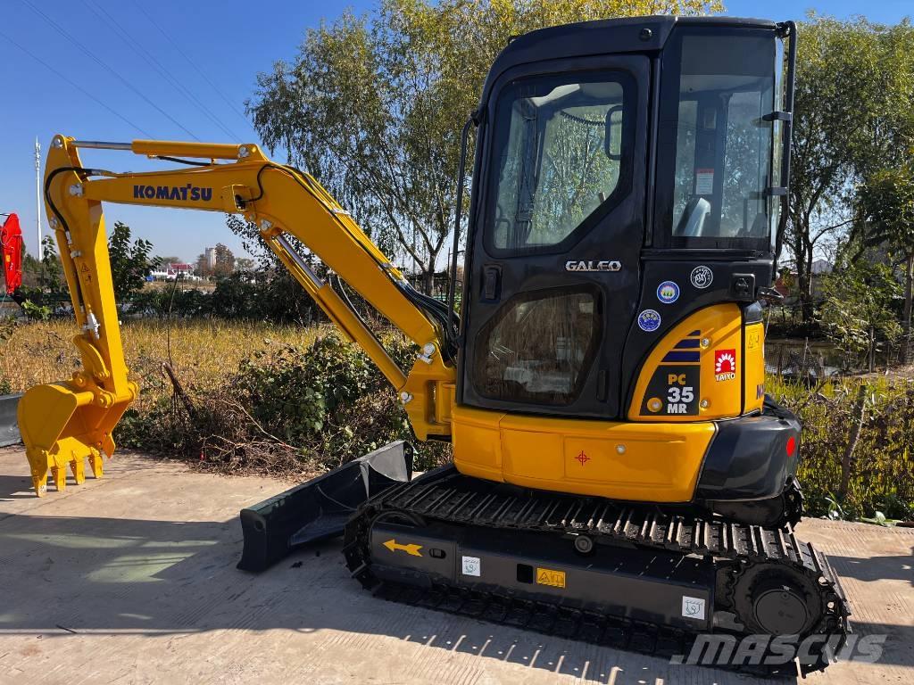 Komatsu PC 35 MR حفارات صغيرة أقل من 7 طن (حفارات صغيرة)