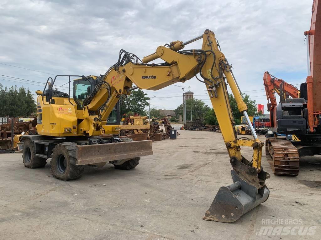 Komatsu PW118MR-11W حفارات بعجل