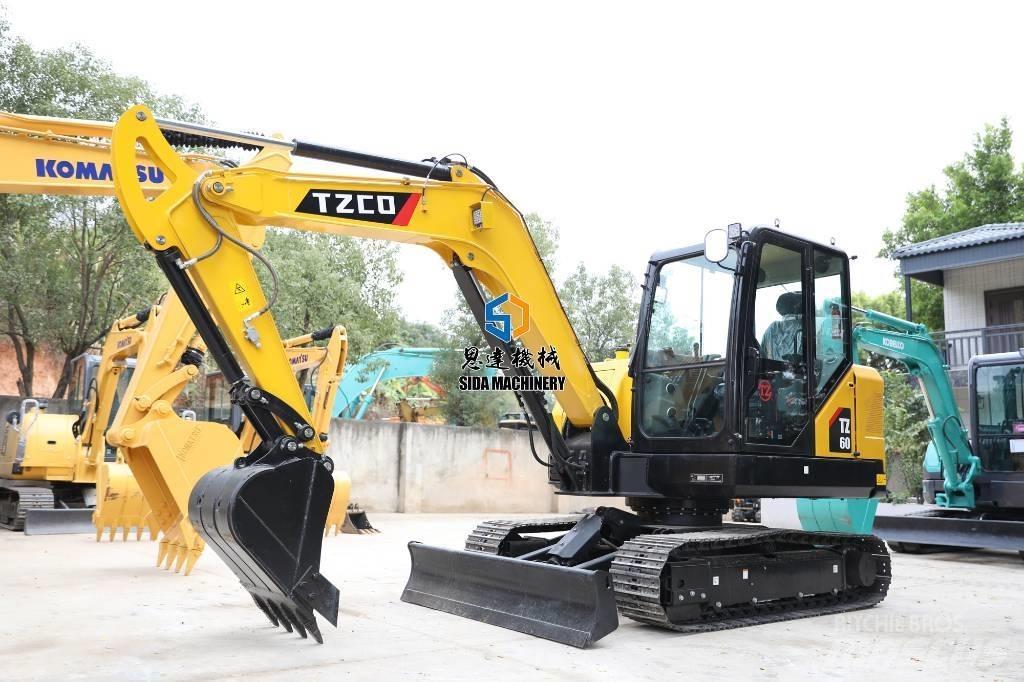 TZCO TZ60 حفارات صغيرة أقل من 7 طن (حفارات صغيرة)